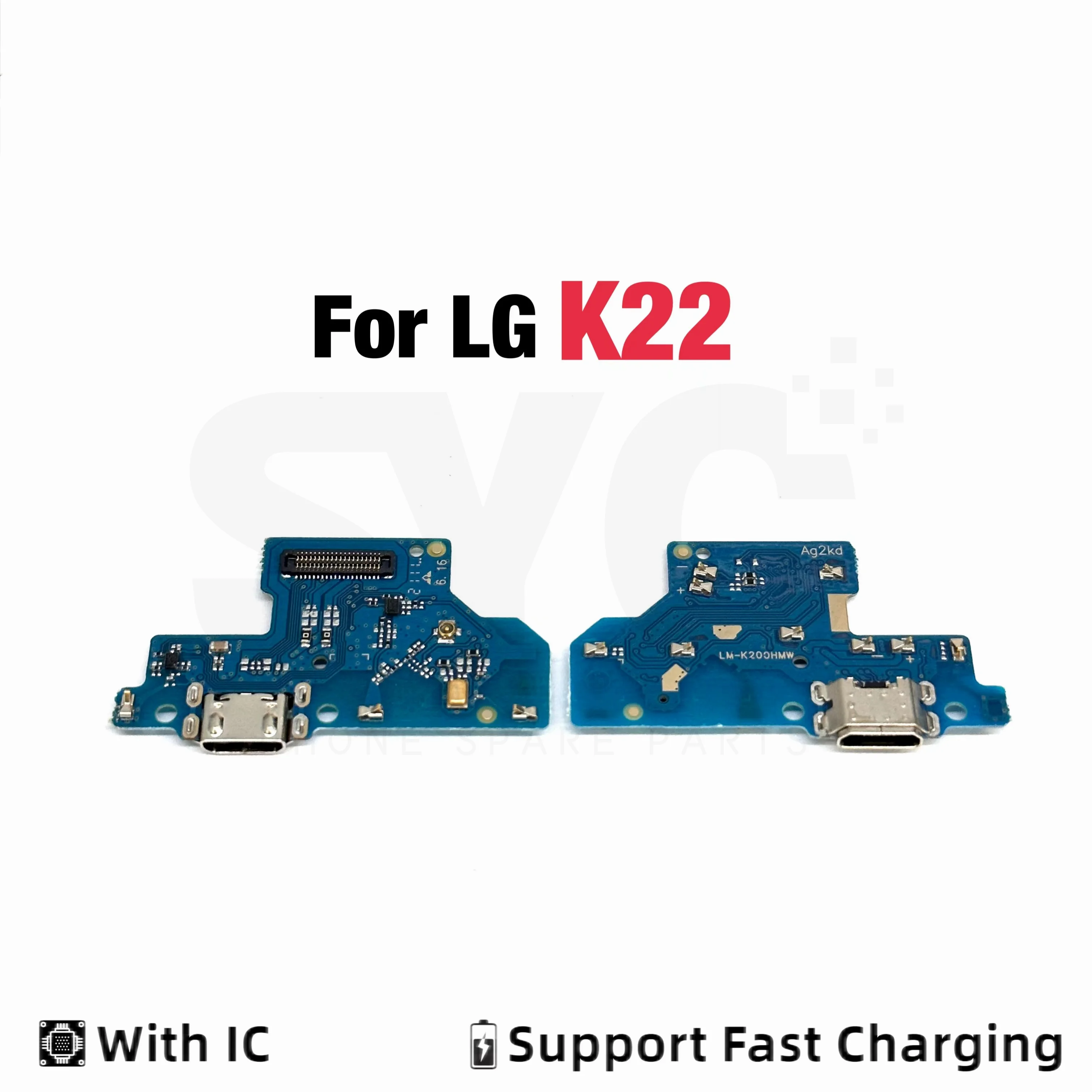 

SYC Good quality USB Charging Port Board Flex Cable Connector For LG K22 Microphone Module