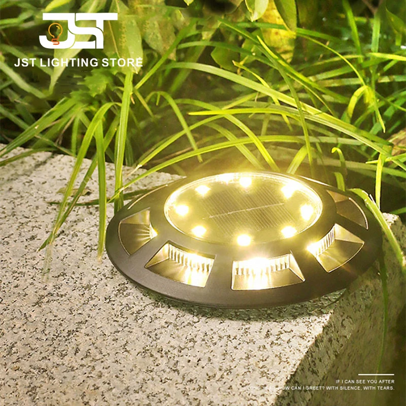 

16LED Solar Lawn Light Outdoor Courtyard Lamp Waterproof Villa Garden Lawn Decoration Balcony Terrace Layout Home Buried Lamp