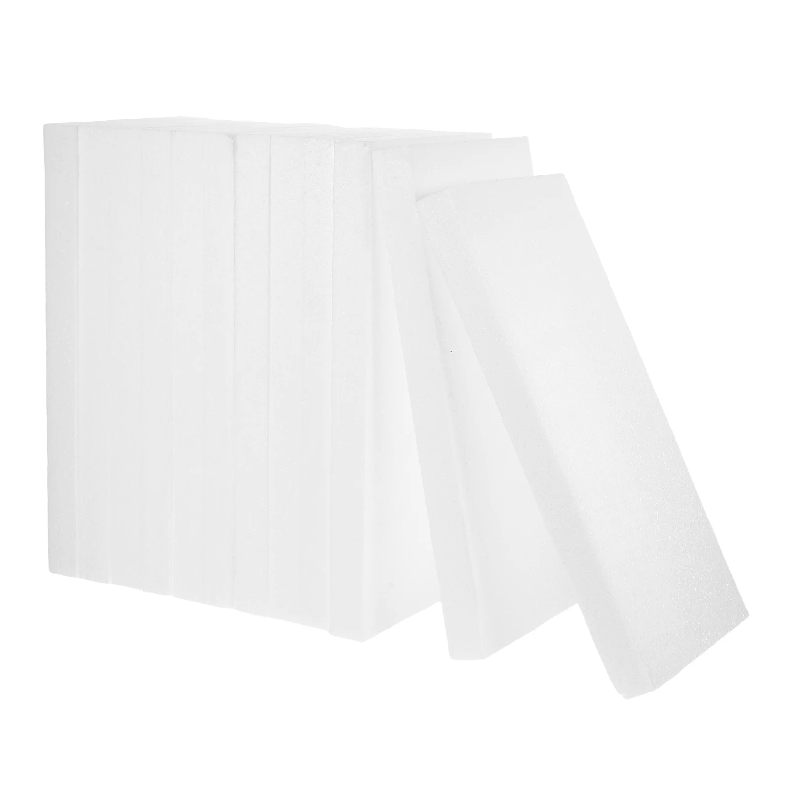 

12Pcs Foam Blocks Rectangular Craft Sheets Lightweight for DIY Art Projects Painting Decorations School Modeling Floral