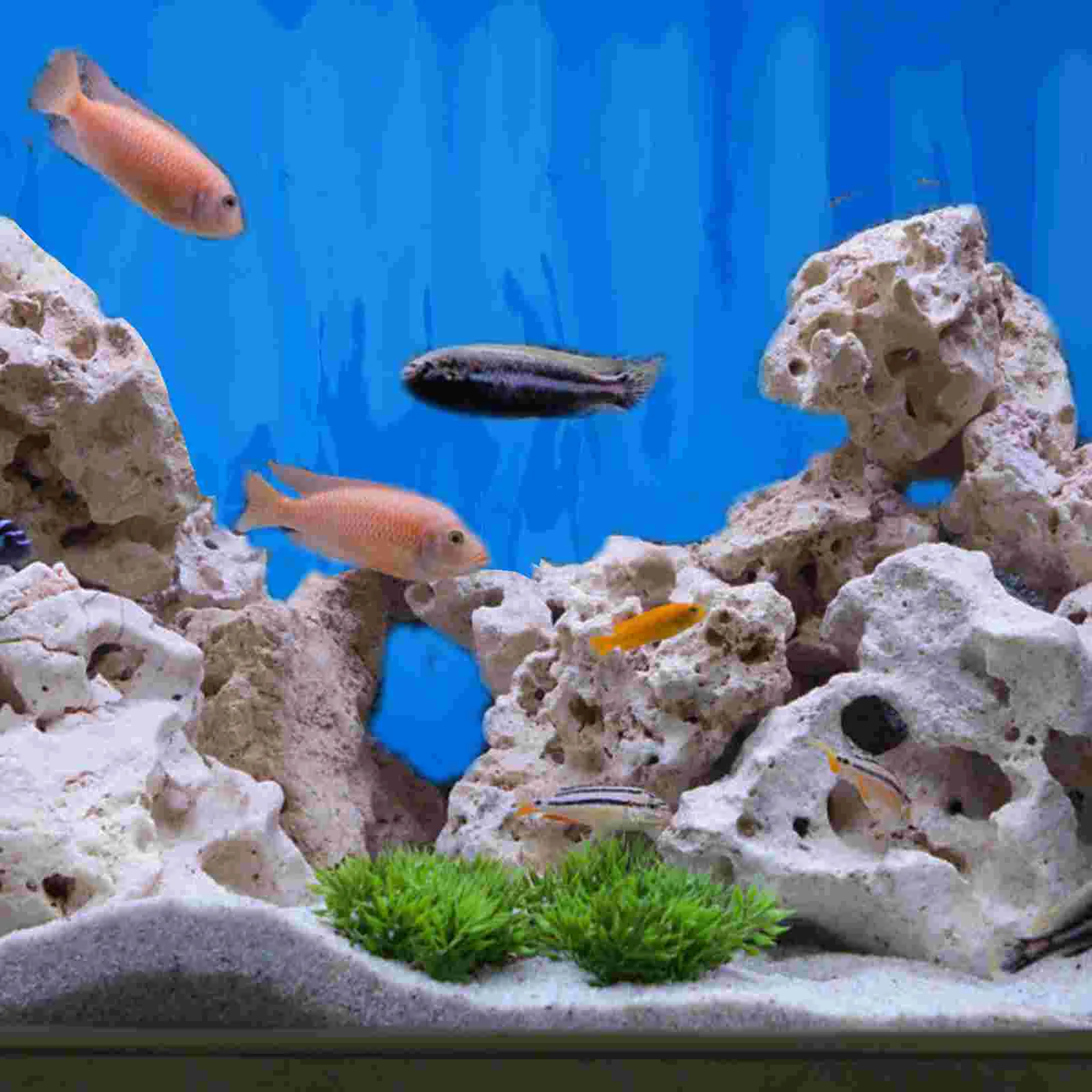 30 X52cm DIY Decoration Fish Tank Background Sticker Car Scenery Wallpaper Glass Decals Adhesive