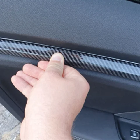 Новые декоративные накладки на внутренние дверные ручки для Audi A3 8V 2014-2018, ABS, аксессуары для тюнинга салона