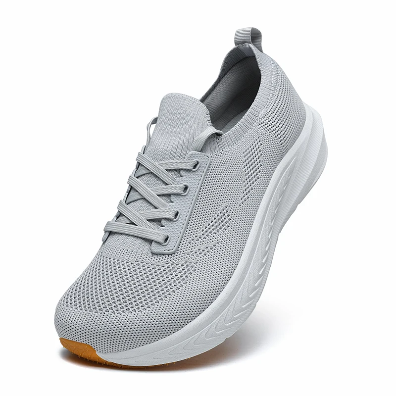 Men's Running Shoes Lightweight Popcorn Running Shoes Wide Head Full Palm Popcorn Cushioning Running Shoe Outdoor Sports Shoe