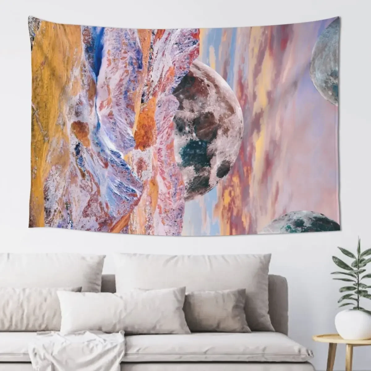 

At Moonrise Tapestry Room Design Room Decor Aesthetic Room Decor Korean Style Aesthetic Decoration Tapestry