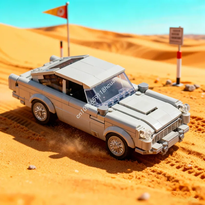 

581 деталь MOC: Конструктор «Астон Мартин: Городские чемпионы». Идея для творчества своими руками. Новогодний/рождественский подарок, подарок на день рождения.