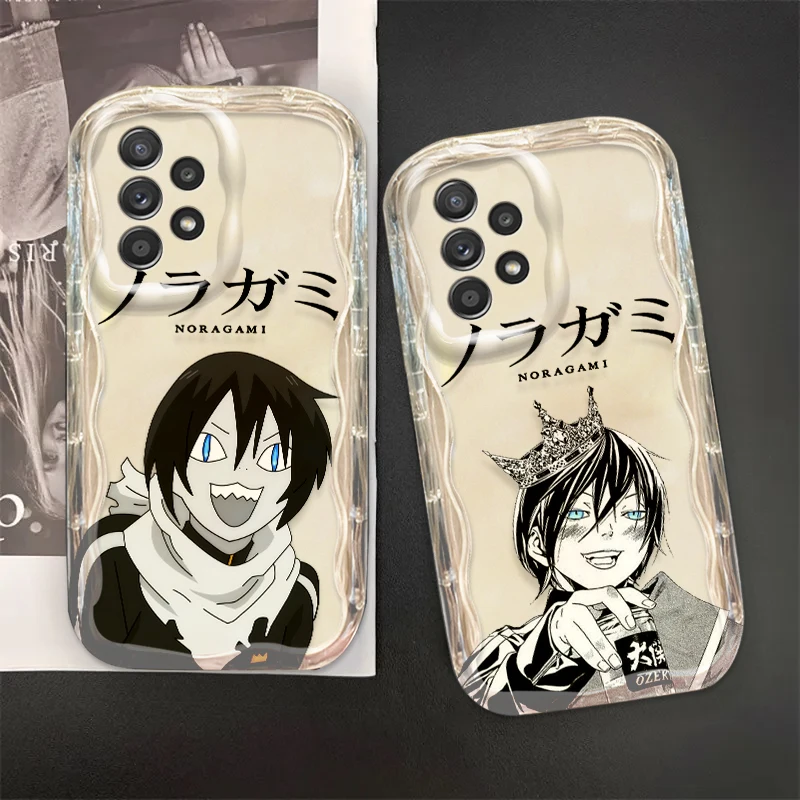 Noragami Yato Anime For Samsung A55 A54 A53 A52 A35 A34 A33 A32 A25 A24 A23 5G Wave Oil Funda Phone Case