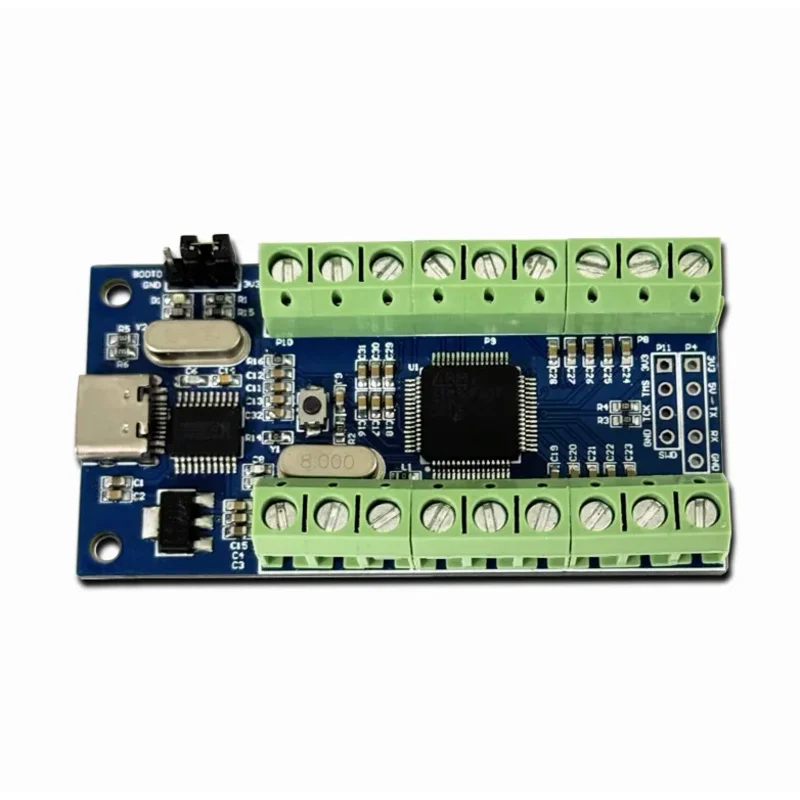 USB interface 16 channel 12Bit AD sampling data acquisition STM32 UART communication ADC module