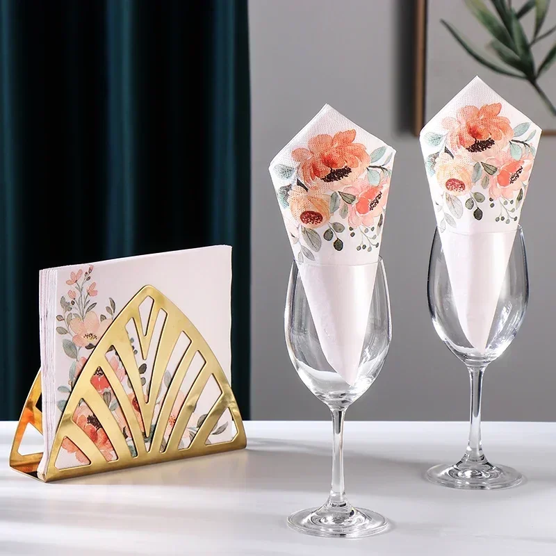 

20 шт., цветные салфетки с принтом, салфетки для свадебной бумаги, оригинальная бумага из древесной целлюлозы, новогодняя печать, красочная бумага для накачки