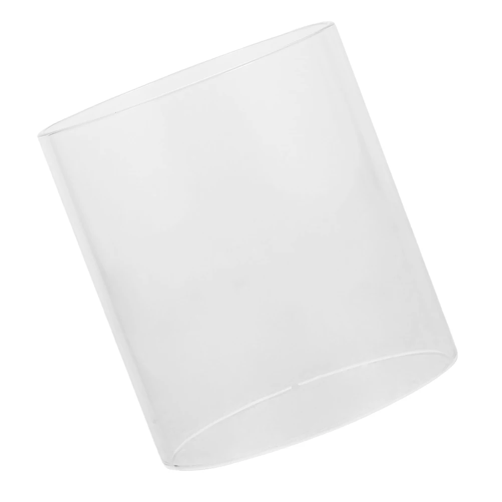 

Hurricane Glass Candleholder Clear Cylinder Shade Tube Windproof Protection for Transparent Covers Home Decor Centerpiece