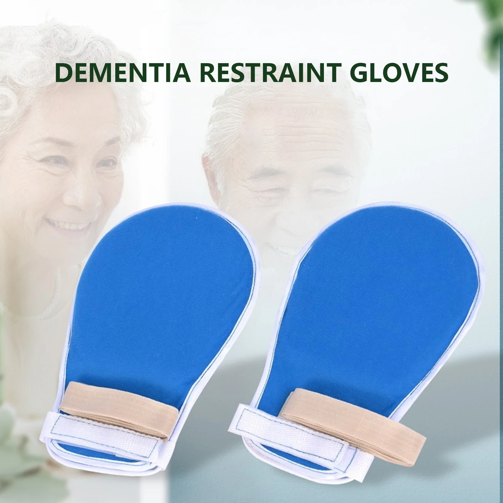 Restraint Hand Glove Prevent Self Injury Scratch Breathable Safety Control Mitts For Elderly Restraint Gloves Restraint Mitts