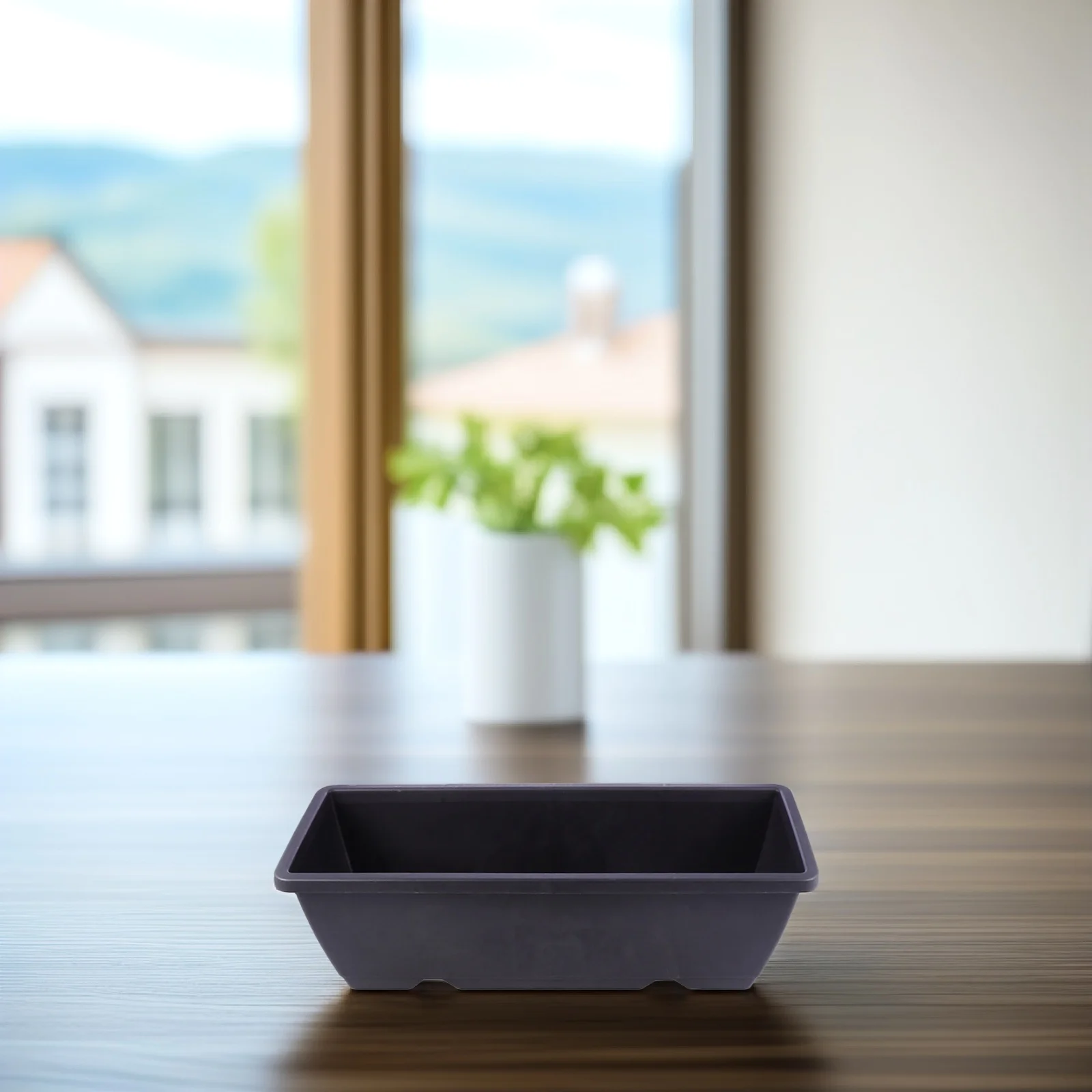 5 مجموعات من صناديق زراعة الخضروات، حاويات زراعة سميكة للحدائق الداخلية والخارجية مع صينية، أواني زهور، أحواض زراعة للشرفة