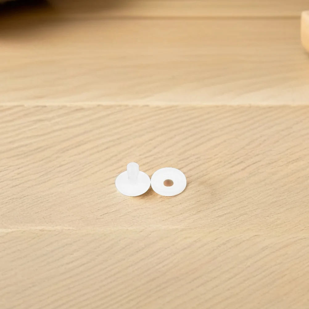 40Set Plastic Joint Connectors Flexible Movable Puppet Skeletons DIY Bear Figure Crafting Accessories Set Plastic Animal Joints