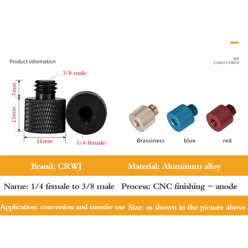 Универсальный-шарнирный-винт-для-камеры-Шариковая-головка-штатива-быстросъемный-монтажный-адаптер-алюминиевые-Четырехцветные-для-dslr-камеры-винт-1-4-дюйма-3-8-дюйма