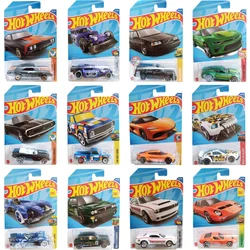 Hot Wheels 2022 Lamborghini Volvo McLaren Dodge Challenger Honda Ford Mustang Camaro Lotus Chevy Toy Car Diecast Model Gift 1/64