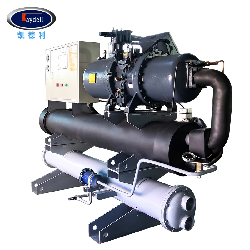 150 Ton Air Cooled Chiller Water Cooled Screw Chillers For Industries Air Compressor 10hp 60hp China Water Cooled Chiller