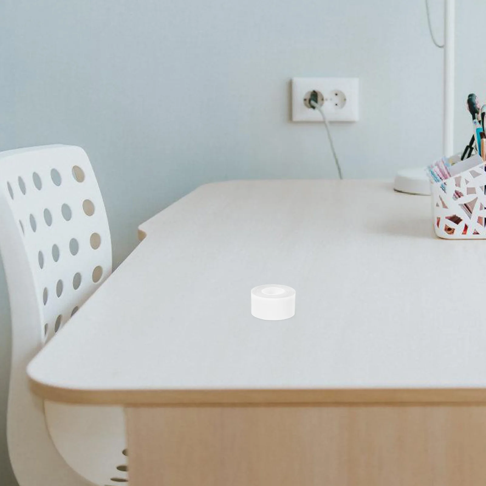 

1 Roll Label Paper for Thermal Printer Portable Compact Design Ideal for on The Go Printing Needs in Office School Business