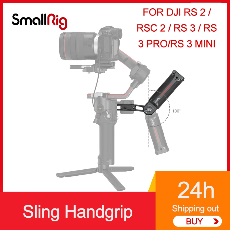 SmallRig Adjustable Handle Sling Handgrip for DJI RS 2 / RSC 2 / RS 3 / RS 3 Pro/ RS 3 Mini Gimbal Handheld Stabilizer 3028B Kit