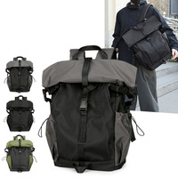 15.6inch Laptop Backpack Men's Large Travel Rucksack Teenage Students Cool Street Schoolbag College Knapsack Mochila For Male