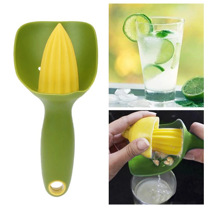 Orange Lemon Juice Juicer Tool Plastic Convenience Manual Squeezer Citrus Juicer Kitchen Cooking Tool Manual Food Processors