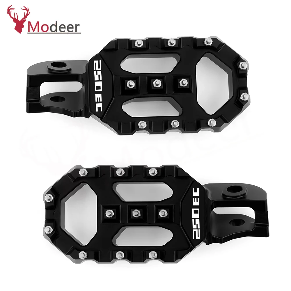 ل Gasgsa EC300 EC250F EC350F EC 250/350 F EC 300 دراجة نارية الملحقات CNC أوتاد القدم بقية القدم رافعة مسند القدمين الدواسات #2