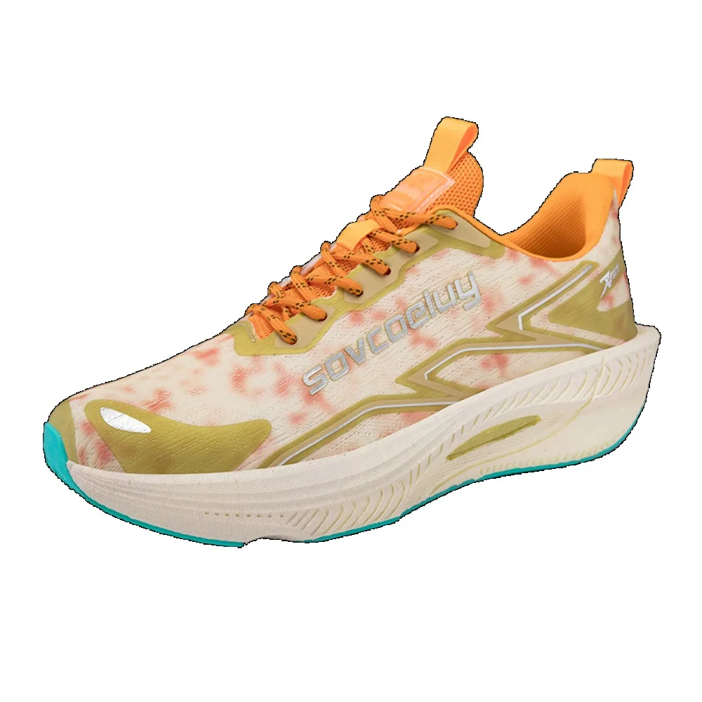 Zapatillas de running de marca para hombre, transpirables, 2026, tenis de plataforma de alta gama, suela blanda, para senderismo, tallas 35-45