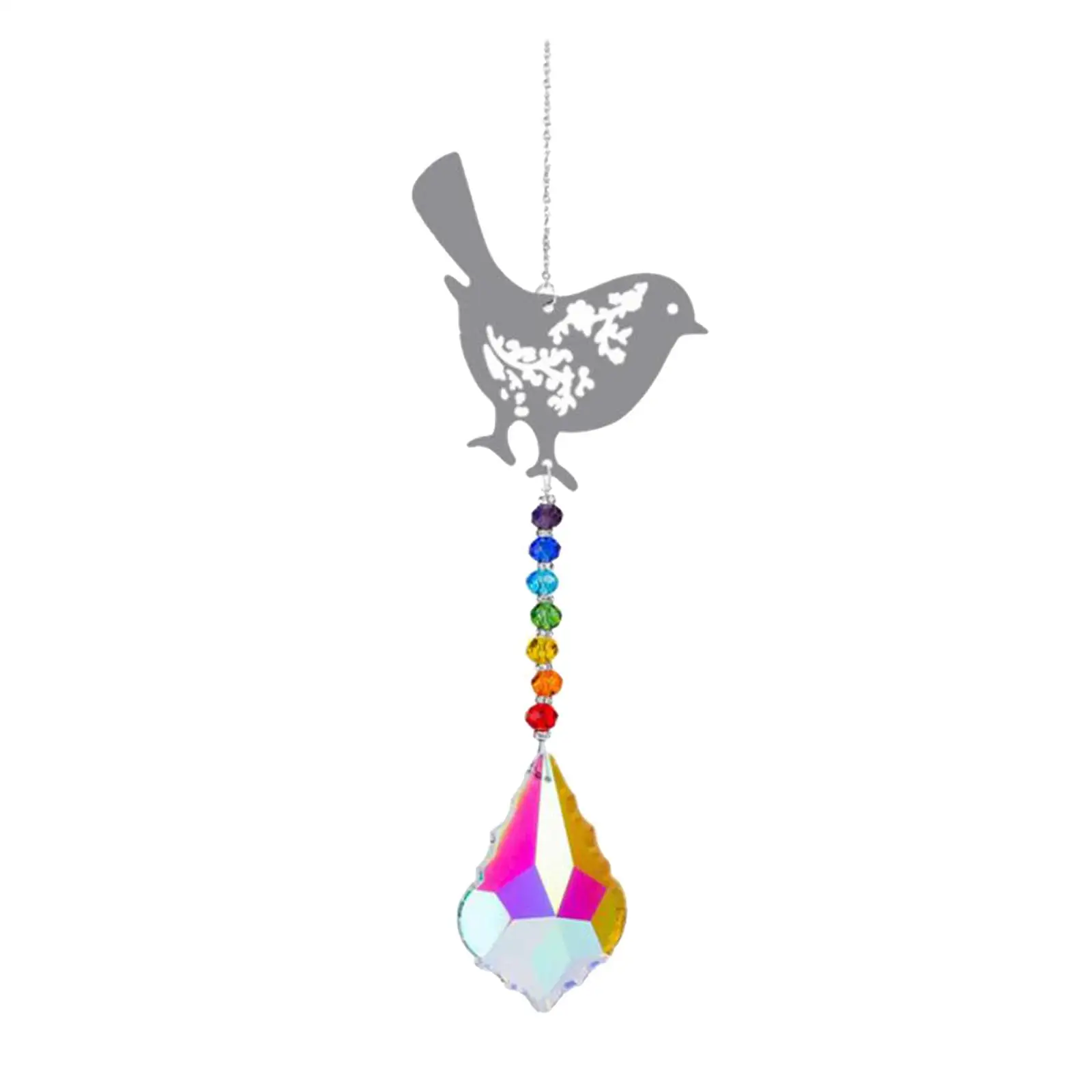 Glass Crystal Suncatcher Prisms Garden Home Window Decor Ornaments Gifts