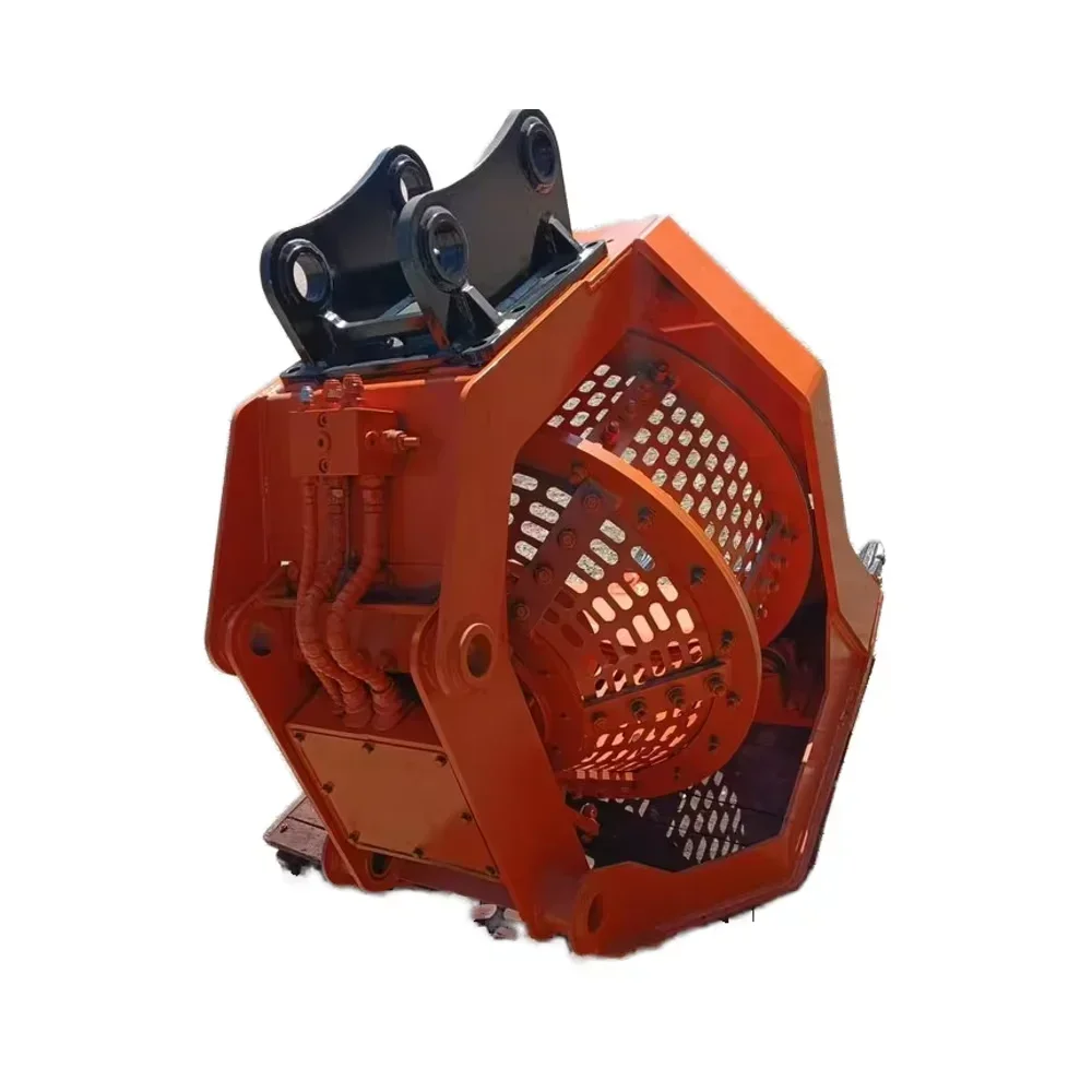Manufacturer Wholesale Carbon Steel Hydraulic Vibrating Sieve Bucket Convenient Excavator Ballast Screening Bucket