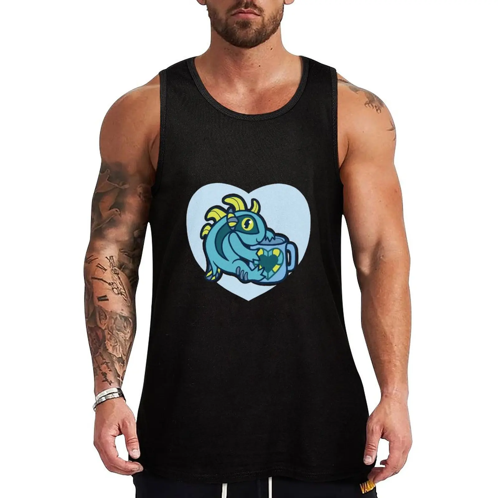 Cup of Blue Mmrrggll Tank Top summer Top