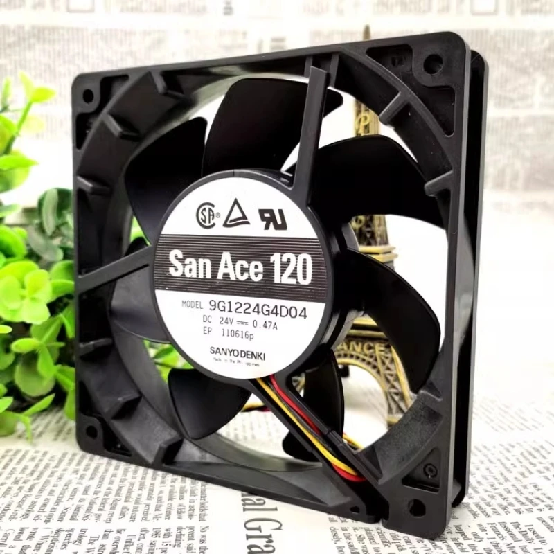 Ltsf ل SanAce120 9G1224G4D04 12 سنتيمتر 12025 24 فولت 0.47A Ventilador دي التبريد العاكس #3