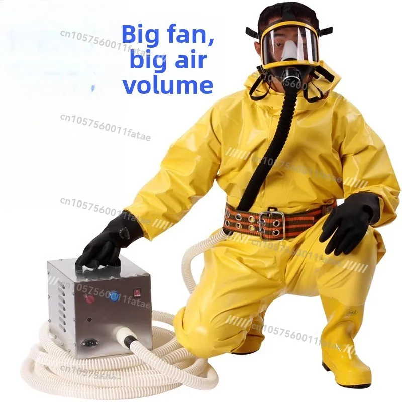 Single Electric Air Supply Long Tube Respirator Double Three People Explosion-proof Forced Battery Long Tube Air Respirator