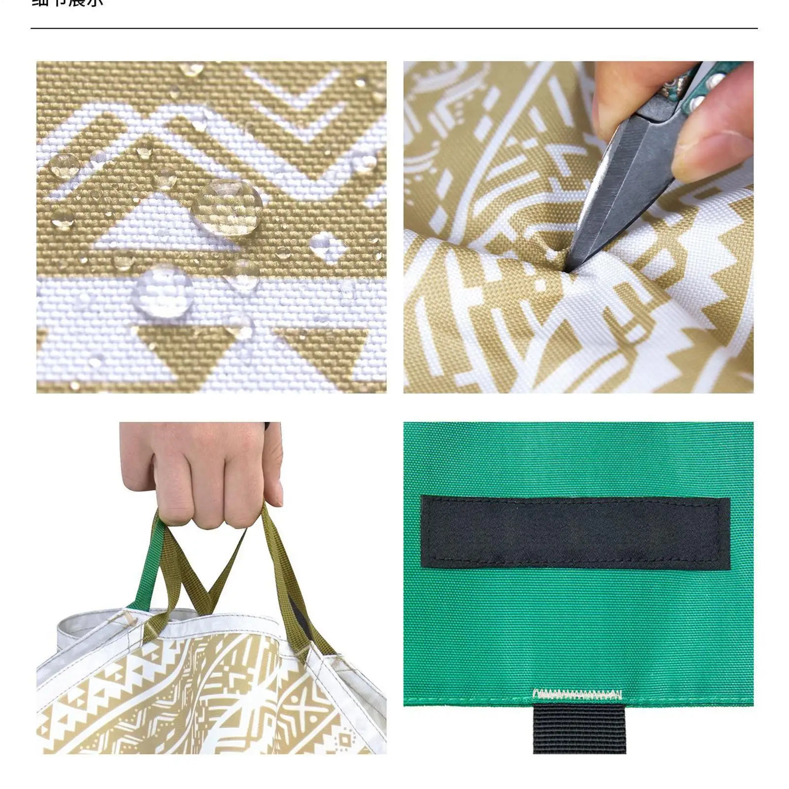 

Сумка для альпинистской веревки, водонепроницаемая складная сумка-тоут из ткани Оксфорд 600D, сумка для переноски альпинизма, походов на открытом воздухе