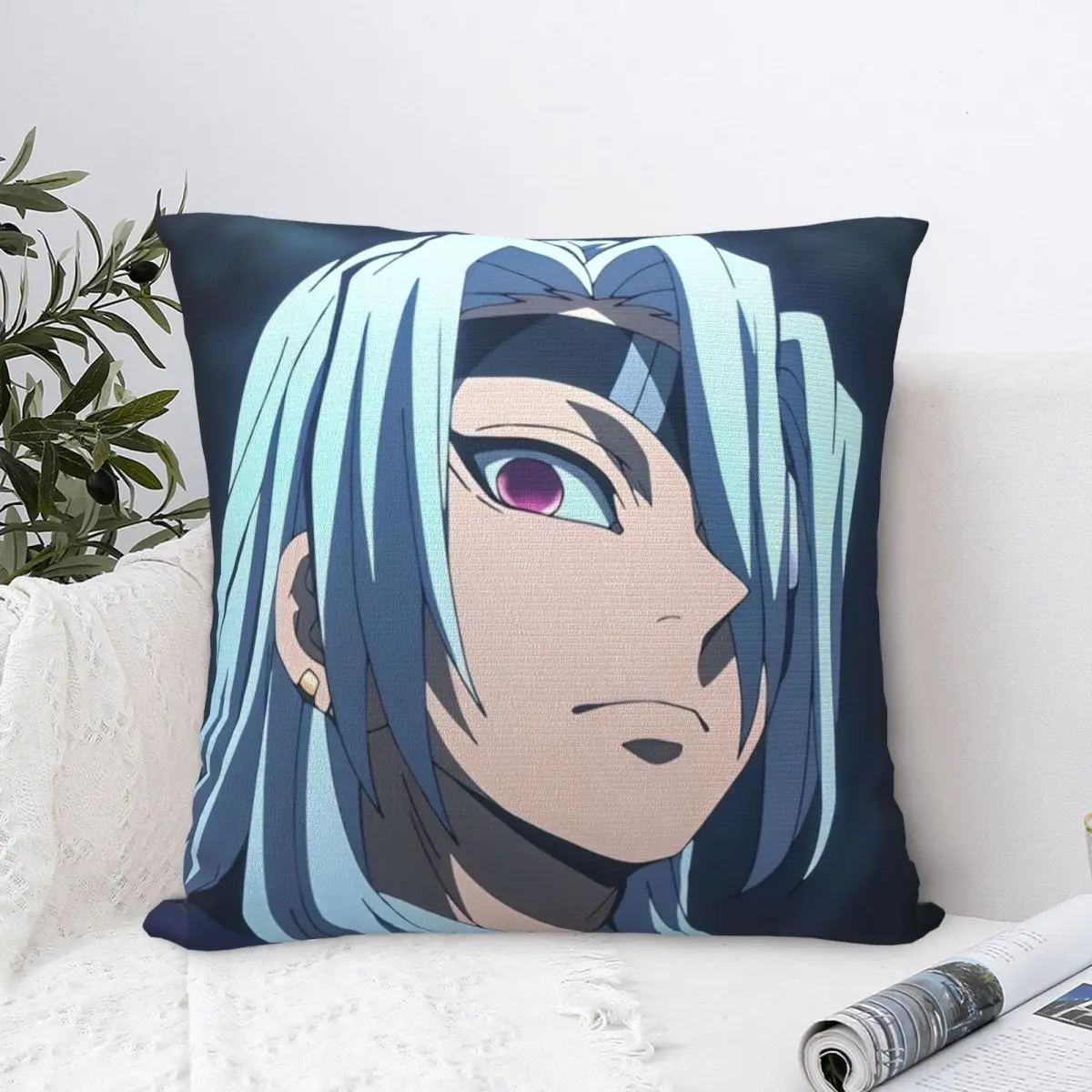 

Sound Hashira Tengen Uzui Pillow Covers Home Anime Demon Slayer Cushion Cover Cool Decor Pillow Cover 40*40