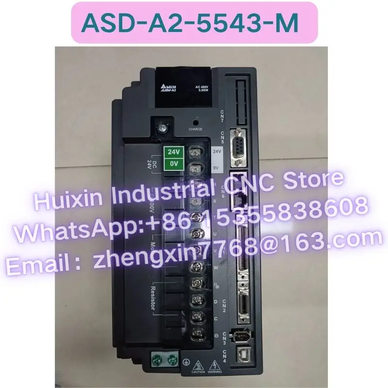 Used ASD-A2-5543-M Servo Drive Functional test OK Fast delivery