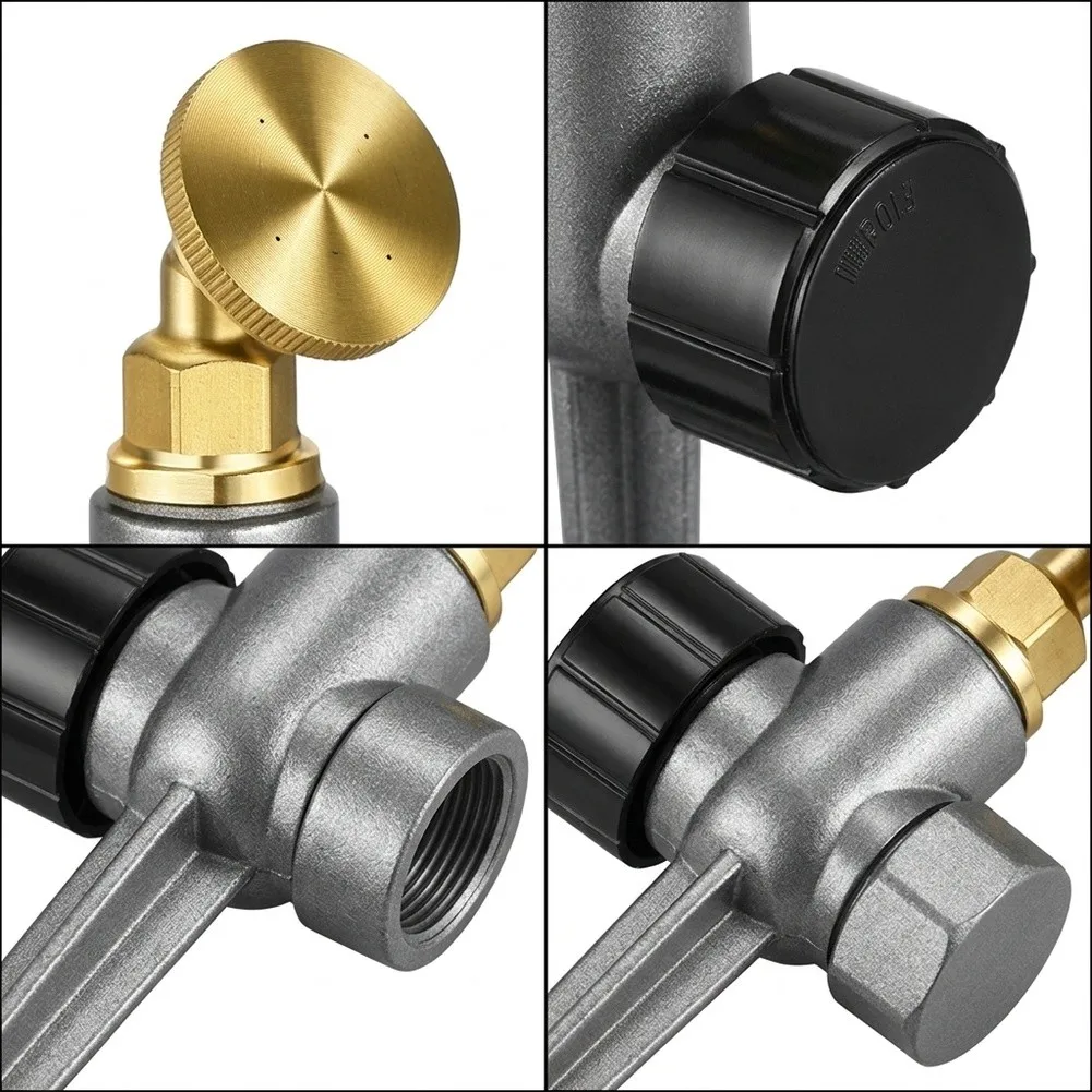 360-Degree Automatic Water Spray Zinc Alloy Pin And Copper Nozzle Watering Agriculture Ground Automatic Tube Adjustable