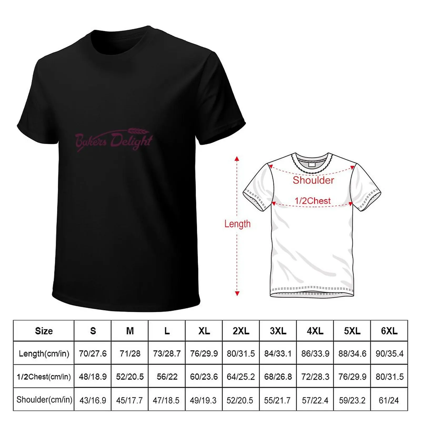 Awesome Baker's Delight Design T-Shirt Festival Short Sleeve T-Shirt