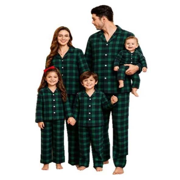 Turn Down Collar Long Sleeve Pants Full Length Luxury Style with Matching Couple Pajamas Home Loungewear for Women and Men