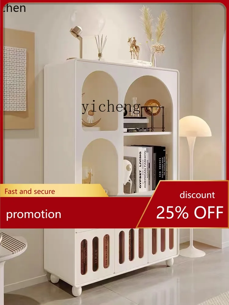 

YFY Household Minimalist Modern Bookcase Entrance Cabinet Display Cabinet Storage Cabinet Dining Side Locker
