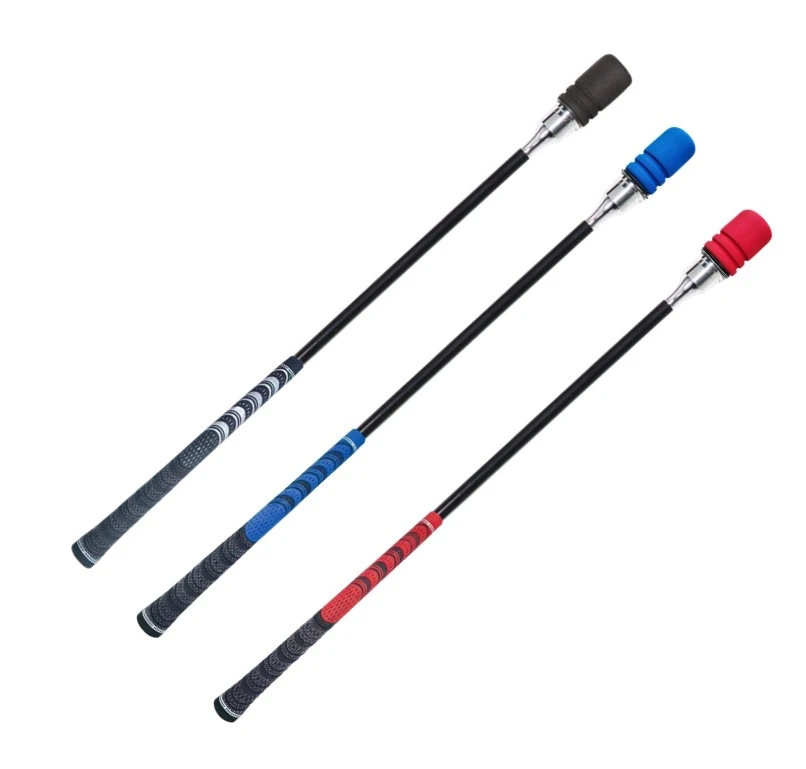 Golf Swing Trainer Golf Training Aid With Click Sound to Enhance Strength,  Swing Tempo & Maintain Balance for Indoor Outdoor