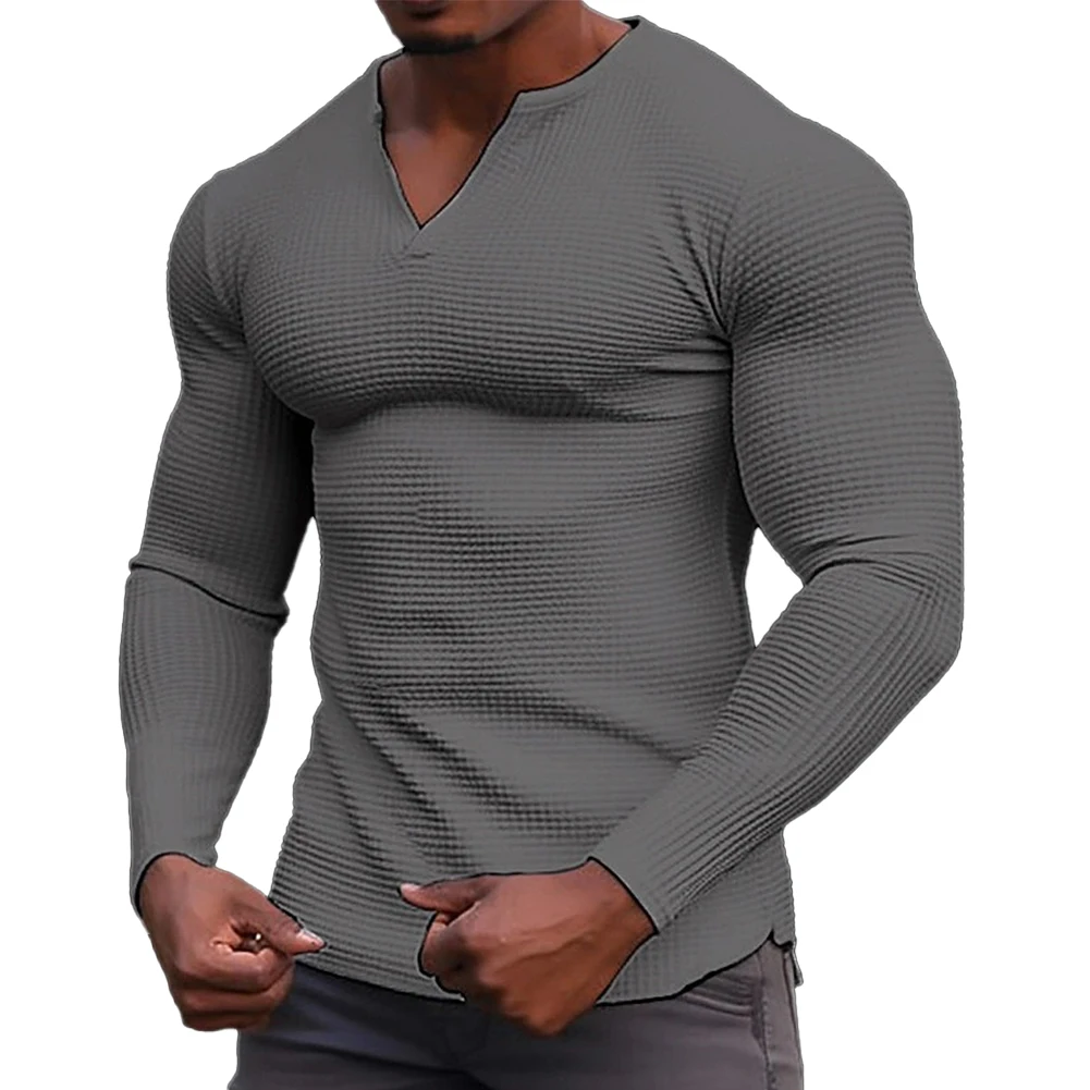 Hot New Fashion Men Shirts Full Sleeve Holiday Slim Soft Beach Sport Breathable Sweatshirts Casual T-shirt Tops