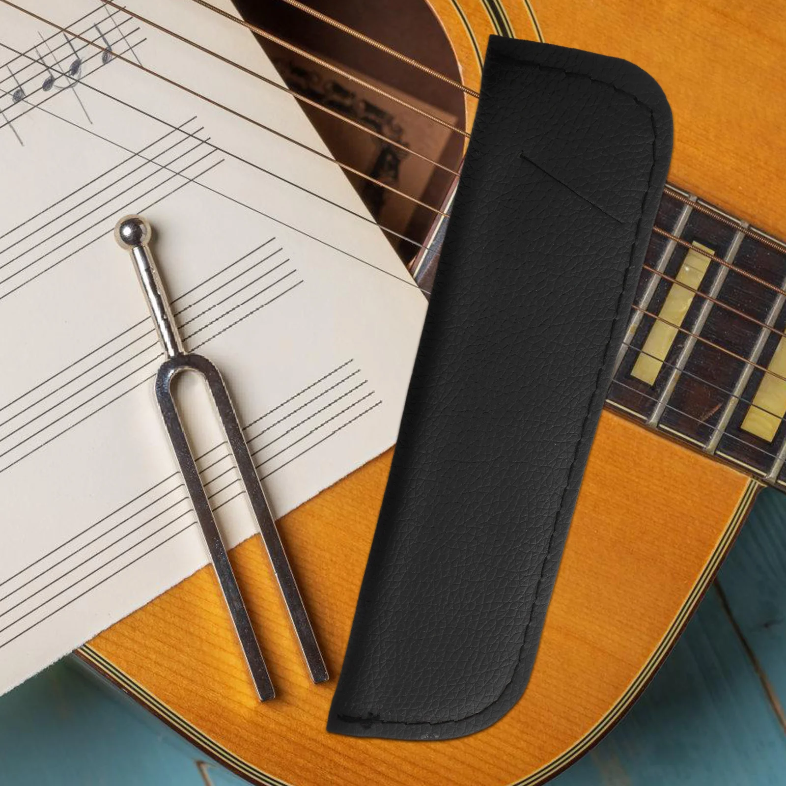 

2Pcs Tuning Fork Storage Bags Waterproof Durable Protector Pouches Musician Accessory Safe Carrying Organizer Cover