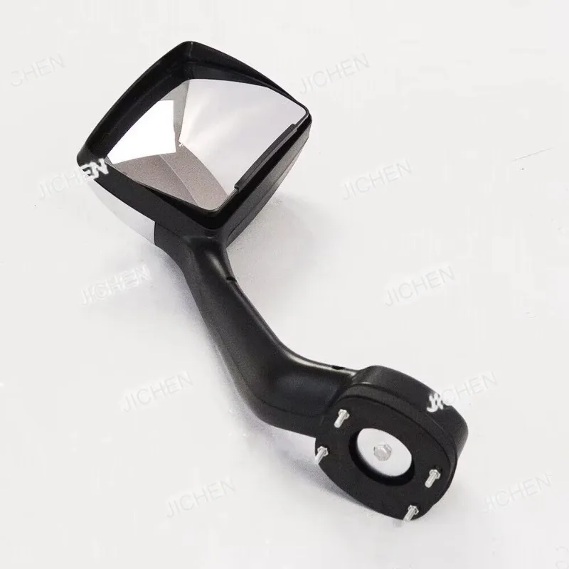 

XJTC 2pcs Chrome Engine Cover Rearview Mirror Driver's Left And Passenger's Right Truck Accessories