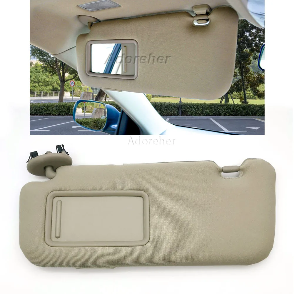 

Левый/правый солнцезащитный козырек с зеркалом для Toyota Corolla 2007, 2008, 2009, 2010, 2011, 2012, 2013, автомобильный солнцезащитный козырек