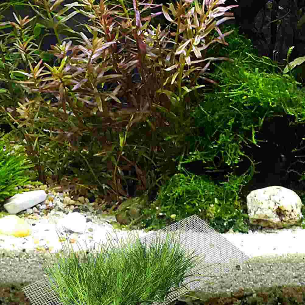 

6 Pcs Aquatic Mesh Fish Tank Cleaner Aquarium Accessory Stainless Steel Moss Net Household Wire Bendable Sturdy Multi-function