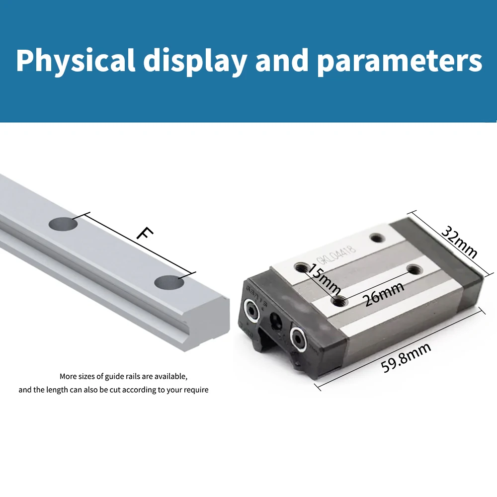 THK GSR15T Linear Block Linear Guide Slider Linear Bearing GSR GSR15T