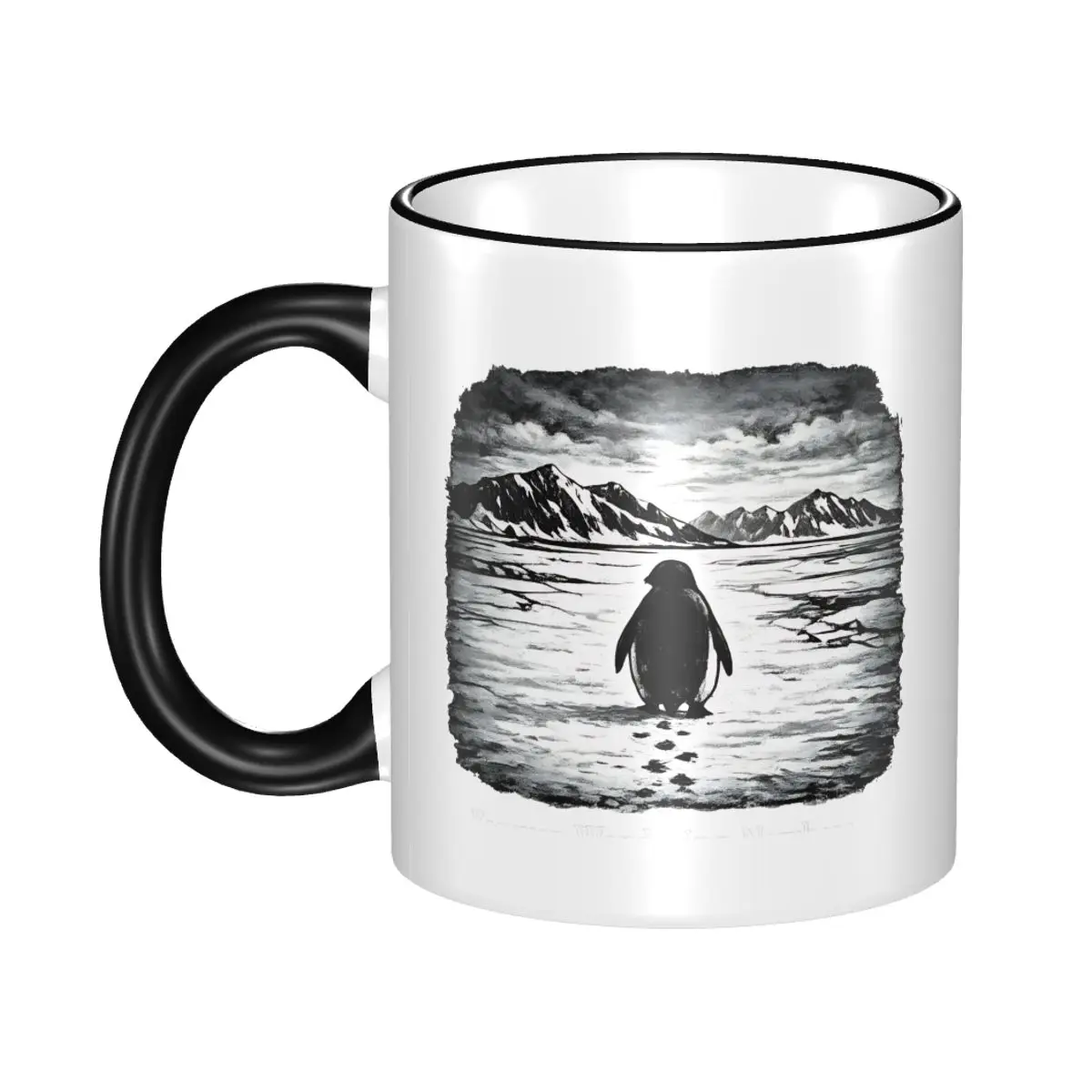 

New Arrival Nihilist Penguin Forever Wandering Nowhere Accessories Mugs Kawaii Tea Cup
