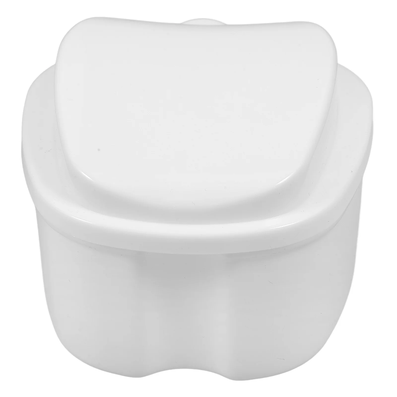 حقيبة تخزين الأسنان الصناعية المميزة من مادة Pp مدمجة للسفر والتخييم وتنظيف طقم الأسنان المحمول لنظافة الفم #2