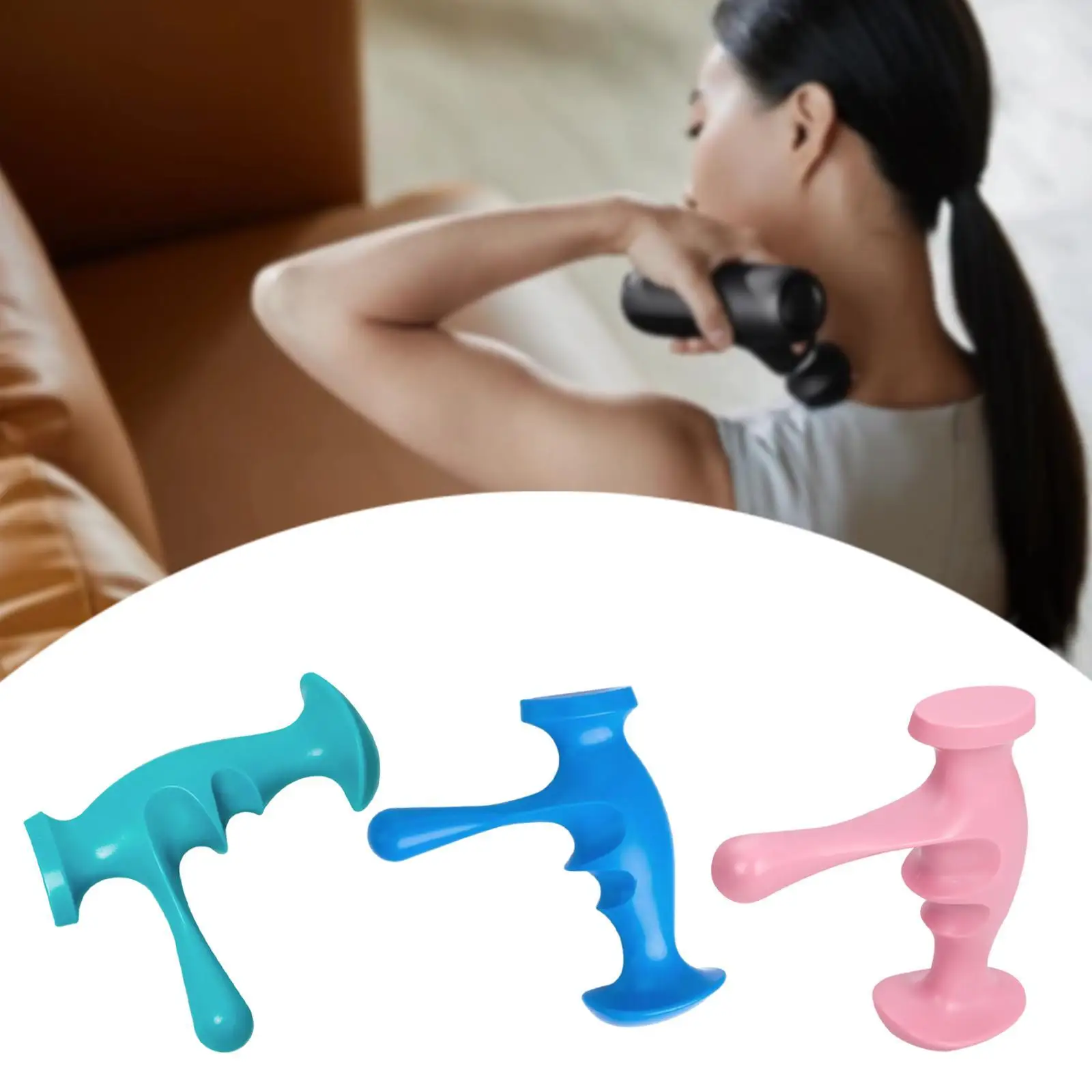 

Manual Point Massager for Deep Tissue Gifts Compact Size Handheld Relaxing Thumb