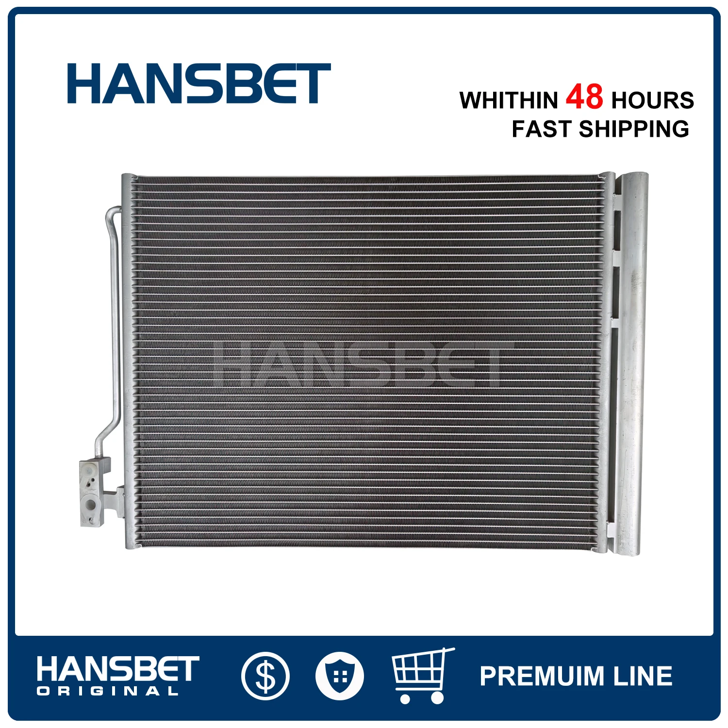 

Конденсатор переменного тока с сушильной машиной приемника 64536805453 для BMW 5 серии F07 F10 F11 520i 528i 528iX N20 9350374 7618770 9284946 HANSBET