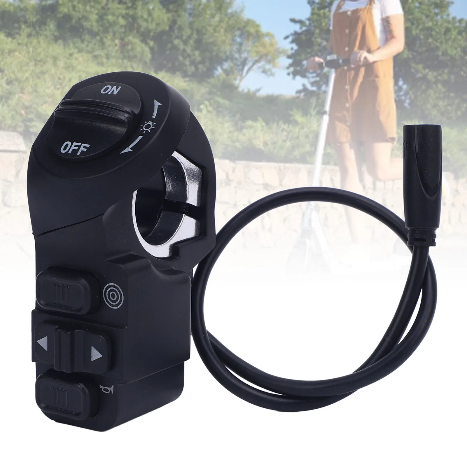 

Electric Scooter Light Turn Handlebar Mount Integrated Light and Turn Signal for SmartGyro Scooter Light