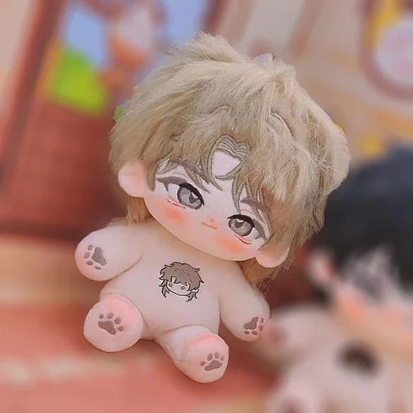 Stuffed Original Night by the Sea 20cm Yeo Taejoo and Kim Euihyun Cotton Dolls BL Manga Handsome Dress Up Plush Puppet Gift Toys