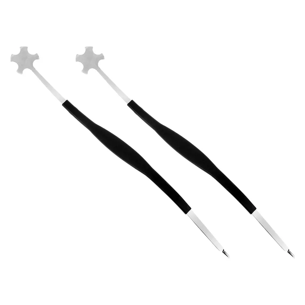 

2pcs Sound Column Installation Tools Cello Post Setter Silver Instrument Repair Accessories Tuner Musical Parts